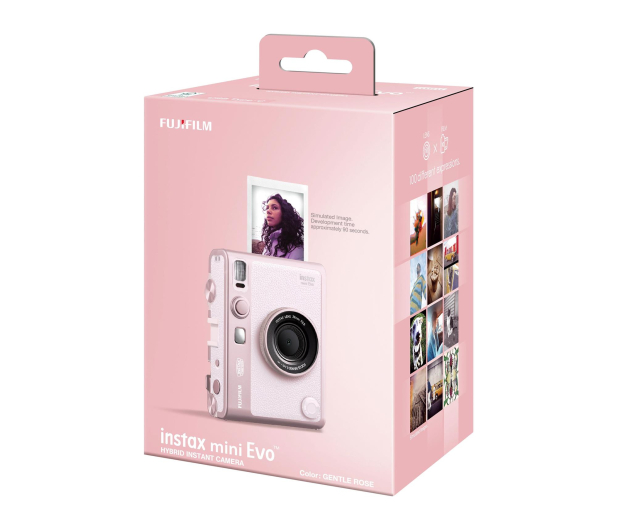 Fujifilm Instax Mini Evo różowy - 1506532 - zdjęcie 4